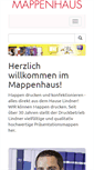 Mobile Screenshot of mappenhaus.de